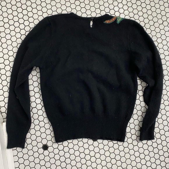 Herman Geist hand embroidered sweater size medium - Picture 4 of 4